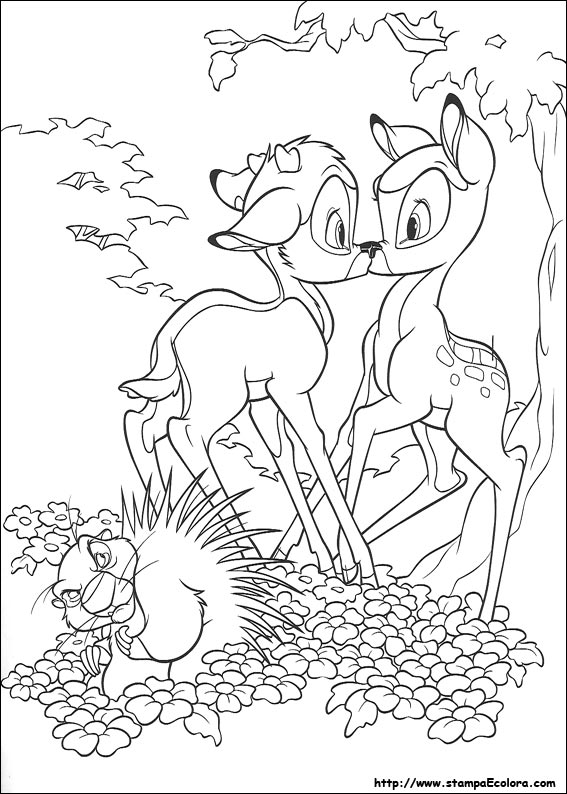 Disegni Bambi 2